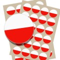 Biało-Czerwone Naklejki Patriotyczne FLAGA POLSKI.jpg