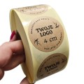 TWOJE WŁASNE LOGO - Naklejki 4cm - EKO KRAFT (czarny nadruk).jpg