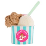 Okrągłe naklejki na WALENTYNKI - kupidyn