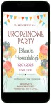 E-ZAPROSZENIE elektroniczne zaproszenie na URODZINY - Urodzinowe PARTY