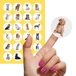 Naklejki PSY -  Pieski Wlepki z pieskami dla dzieci