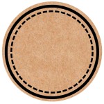 EKO KRAFT - Puste etykiety na produkty, słoiki lub przyprawy 