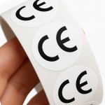 Naklejki Foliowe Znak Zgodności CE - Naklejka Ce Certyfikat - Folia 2cm 