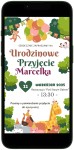  E-ZAPROSZENIE elektroniczne na URODZINY chłopca - przyjęcie urodzinowe dziecka SAFARI