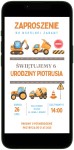  Elektroniczne zaproszenie na urodziny - E-ZAPROSZENIE dla chłopca - Plac budowy
