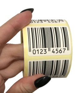 Etykiety z kodem kreskowym - KOD KRESKOWY 40x30mm