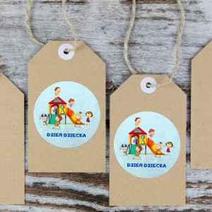 Naklejki szkolne na DZIEŃ DZIECKA - plac zabaw