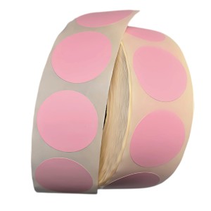 RÓŻOWE Naklejki na przyprawy, paczki, prezenty 3cm - puste etykiety 200szt