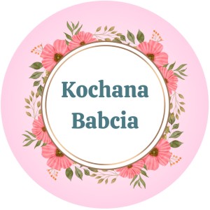 Naklejki na DZIEŃ BABCI - Kochana Babcia