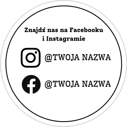 Znajdź nas na FACEBOOK i INSTAGRAM