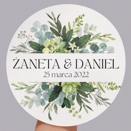 Naklejki ślubne - zielone.jpg