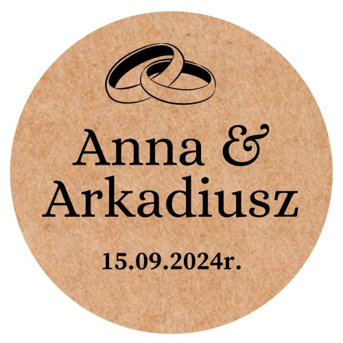 EKO KRAFT - Nakleja ślubna na zaproszenia i upominki dla gości z datą i imionami.jpg