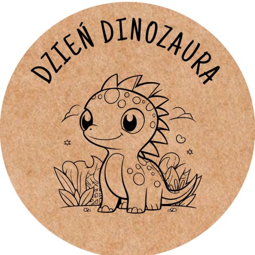 Naklejki na DZIEŃ DINOZAURA dla dzieci do przedszkola - EKO KRAFT 5cm.jpg