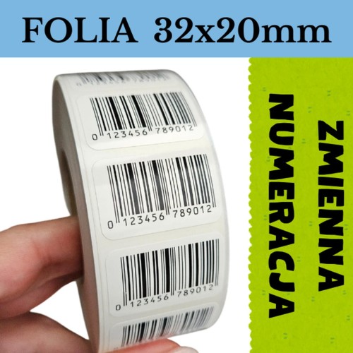 Etykiety foliowe z kodem kreskowym 32x20mm - ZMIENNA NUMERACJA.jpg