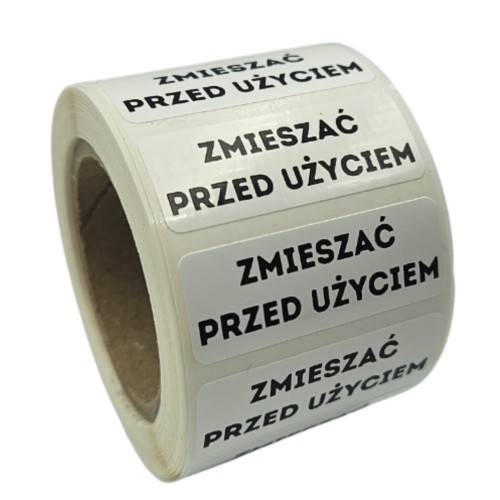 ZMIESZAĆ PRZED UŻYCIEM - naklejki - foliowe etykiety 40x15mm.jpg