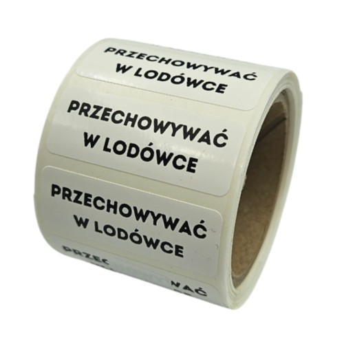 PRZECHOWYWAĆ W LODÓWCE - etykiety foliowe 40x15mm.jpg