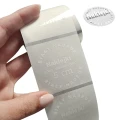 BIAŁY NADRUK Etykiety 5cm z białym nadrukiem - Naklejki Z LOGO przezroczyste, bezbarwne, transparentne.jpg