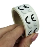 Naklejki Foliowe Znak Zgodności CE - Naklejka Ce Certyfikat - Folia 2cm 