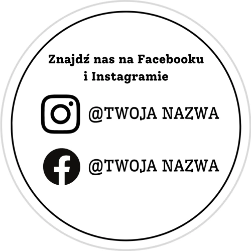 Znajdź nas na FACEBOOK i INSTAGRAM