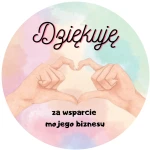 Dziękuję za wsparcie mojego biznesu 