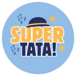 Naklejki na DZIEŃ TATY - Super tata - etykiety na prezenty, kartki i upominki z okazji Dnia Ojca