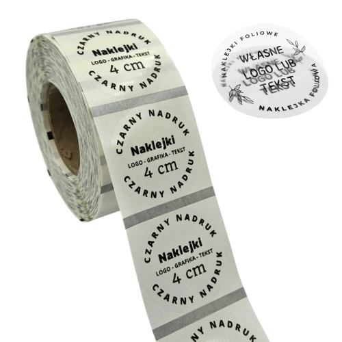 Naklejki Z LOGO przezroczyste, bezbarwne, transparentne - Etykiety 4cm (czarny nadruk).jpg