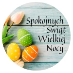 Naklejki WIELKANOCNE - Spokojnych Świąt Wielkiej Nocy